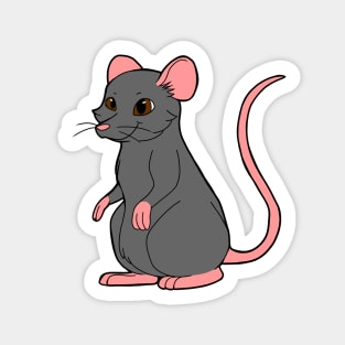 Grey Rat Sticker